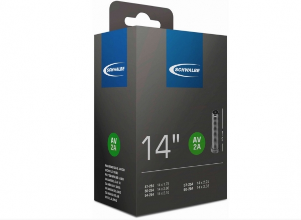 SCHWALBE Schlauch "Nr. 2A" / Schraderventil (AV) 14"